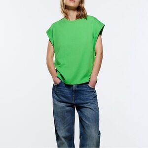 Zara Kelly Green Tee
